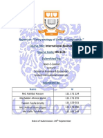 Unilever BD Report PDF
