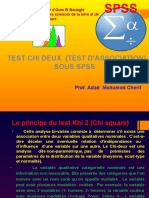 Test Khi Deux Test D Association Sous SP