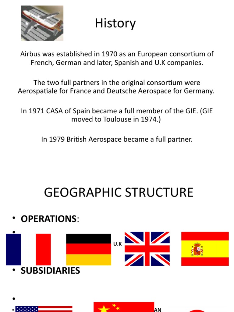 Airbus Corporate Structure Overview | PDF | Airbus | Aviation