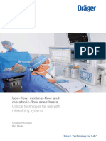 Low-Flow, Minimal-Flow and Metabolic-Flow Anesthesia: Clinical Techniques For Use With Rebreathing Systems