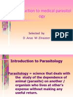 Sheet 11 (Introduction To Parasitology)
