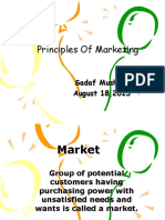 Principles of Marketing: Sadaf Mushtaq August 18,2015