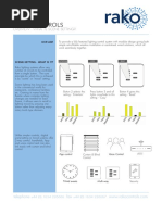 Rako Controls: Application Sheet