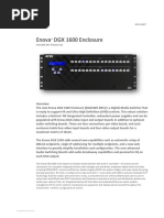 Enova DGX 1600 Enclosure: Data Sheet