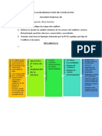 EXAMEN PARCIAL III - TÉCNICAS DE RESOLUCION DE CONFLICTOS