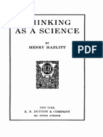 Hazlitt - Thniking As A Science-1-2