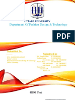 Department of Fashion Design & Technology