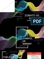 Zomato VS Swiggy