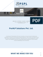 ProHLP Solutions-PitchDeck-June'2020' PDF