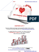 200 Citations D Amour PDF