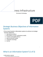 E-Business Infrastructure: The Internet Technology