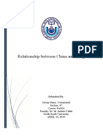 Relationship Between China and Bangladesh