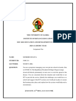 EDU1020 Assign1 19001114 PDF