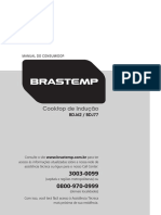 Guia de instalação e uso do cooktop de indução Brastemp