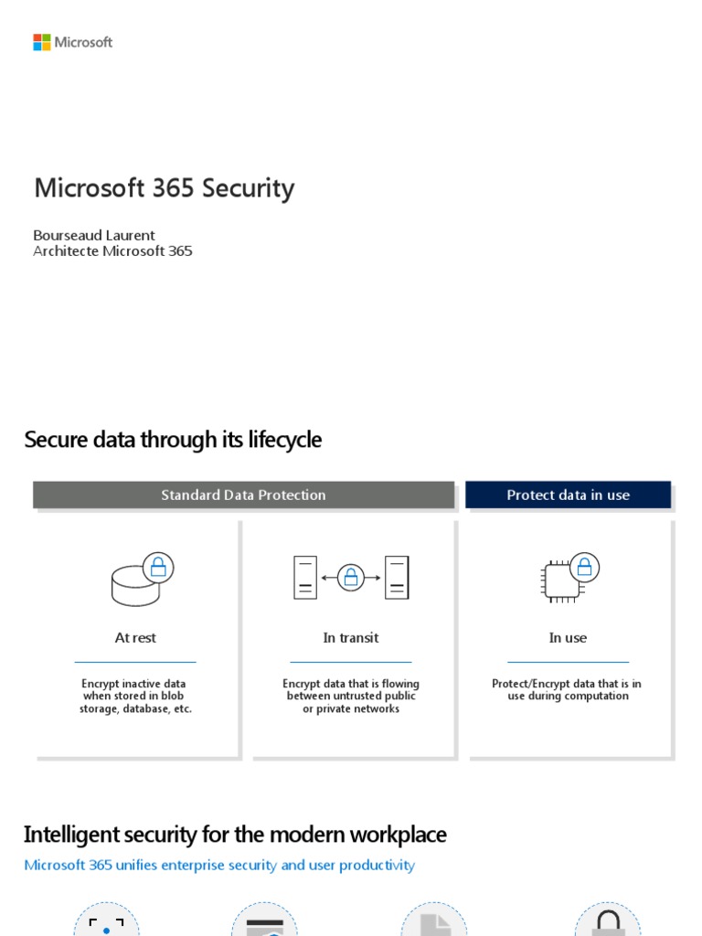 Microsoft 365 Security Solutions Overview | PDF | Microsoft Azure ...