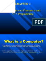 Introduction To Computers and C++ Programming