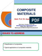Composite Materials: Asst - Prof. Dr. Ayşe KALEMTAŞ
