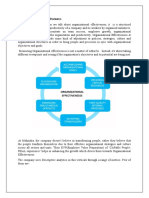 Organizational Effectiveness Metrics