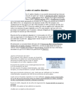 Protocolo de Kioto Sobre El Cambio Climático