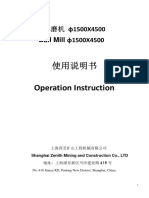 Ball Mill 1.5x4.5m Operation Instruction.pdf
