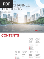 CCTV Channel Product Quick Guide 2020H1 PDF