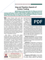 Accounting and Taxation Aspects of Carbon Trading