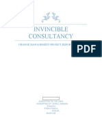 Invincible Consultancy: Change Management Project Report On MCB