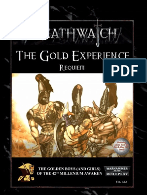 Gold Experience Requiem, PDF