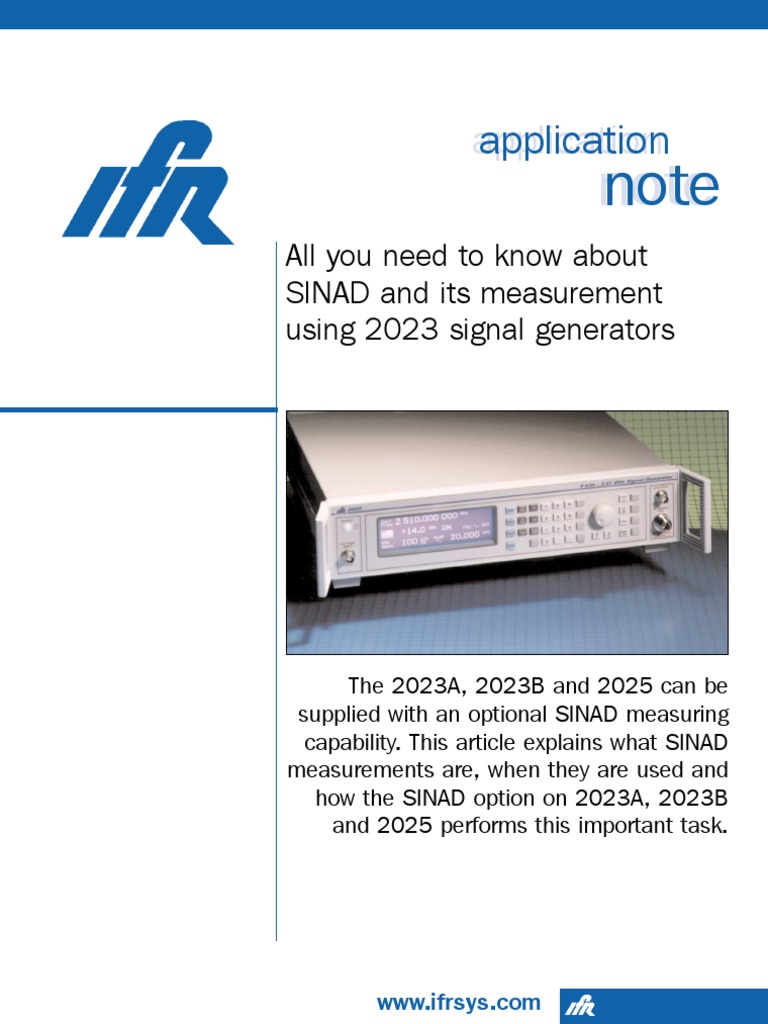 Application | PDF | Signal To Noise Ratio | Bandwidth (Signal Processing)