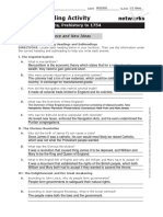 Netw Rks Guided Reading Activity: Lesson 5 Governance and New Ideas