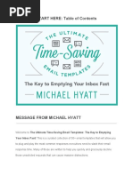 Time Saving Email Templates by Michale Hayatt