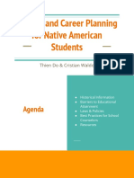 C C Planning For Native American Students
