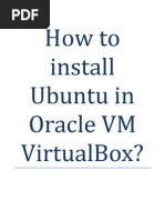 Download How to Install Ubuntu in Oracle VM VirtualBox by Keshav SN48969561 doc pdf