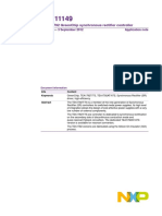 Tea1792 Greenchip Synchronous Rectifier Controller: Rev. 1 - 3 September 2012 Application Note