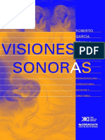 Roberto GARCÍA BONILLA Visiones Sonoras. Entrevistas Con Compositores, Solistas y Directores 2001 PDF