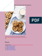 Como Hacer Galletas de Chocolate PDF