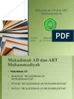 Mukadimah AD Dan ART