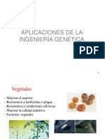 Aplicaciones de La Ingenieria Genetica PDF