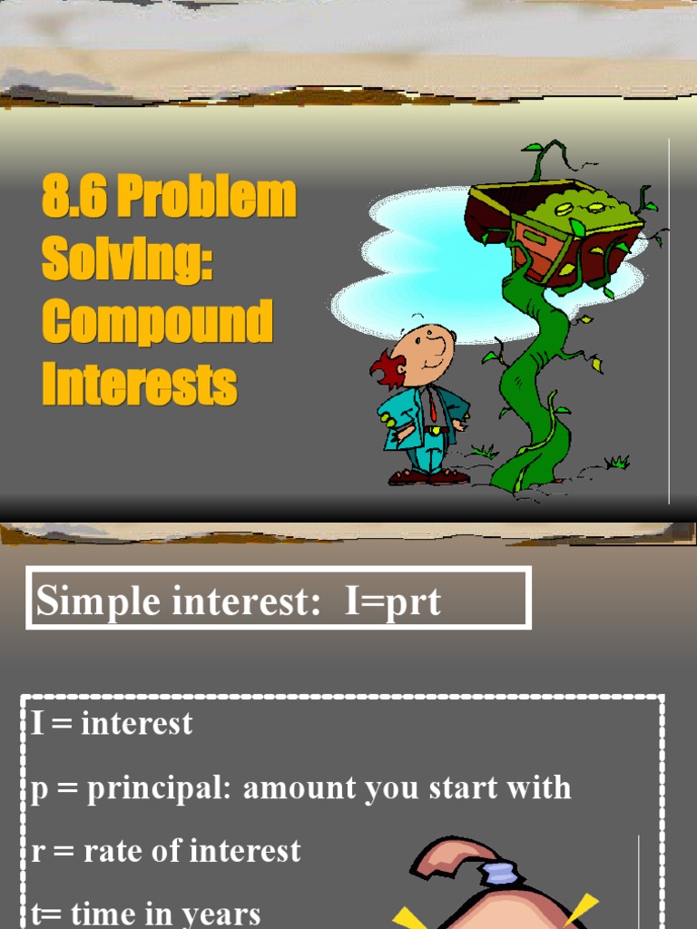 Compound Interest Problem Solving Guide | PDF