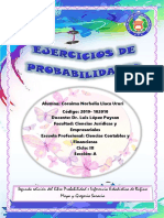 Ejercicios de Probabilidades