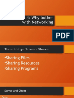 Lesson 4: Why Bother With Networking