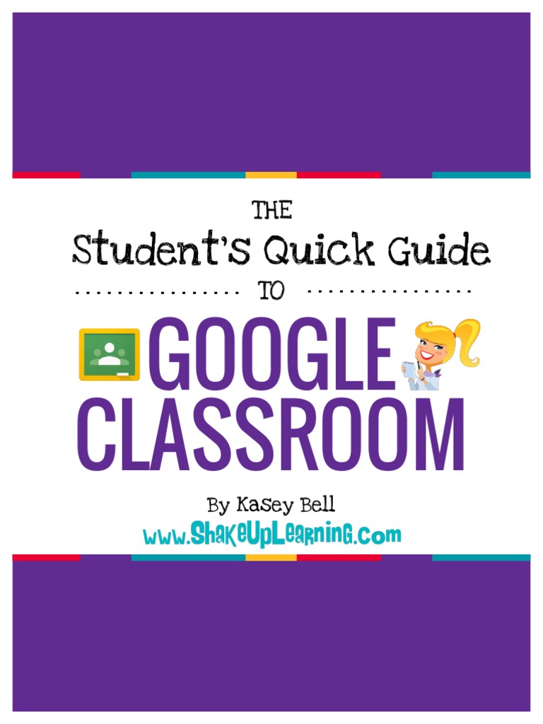Student Quick Guide To Google Classroom PDF | PDF | Alphabet Inc. | Google