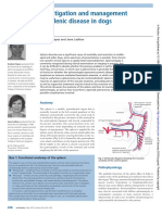 [2012] Investigation and management of splenic disease in dogs