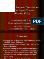 Indonesia: Javanese Gamelan and Shadow Puppet Theatre (Wayang Kulit)