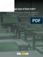 Prevención de acoso y violencia en la educación adolescente