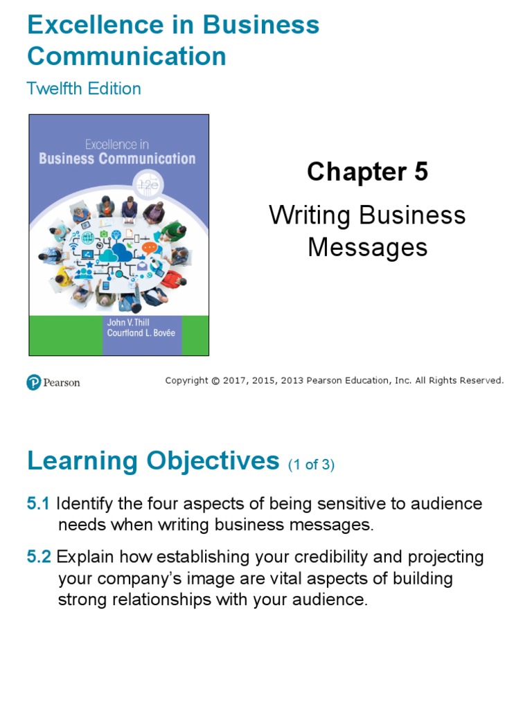 Writing Business Messages: Twelfth Edition | PDF | Sentence ...