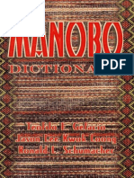 Manobo Dictionary of Manobo As Spoken in The Agusan River Valley and The Diwata Mountain Range (PDFDrive)