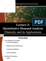 Managerial Economics: Quantitative Demand Analysis