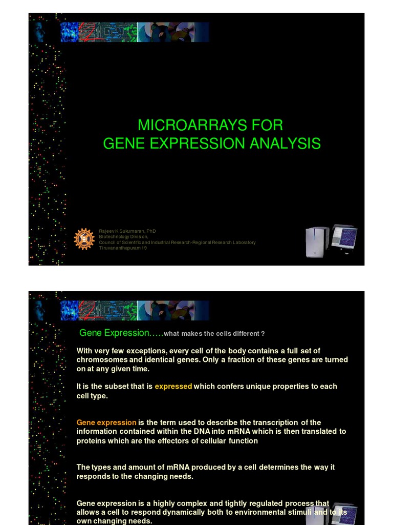 MicroArray Data Analysis | Dna Microarray | Gene Expression