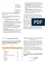 Ratio Analysis: The Five Categories of Ratios